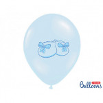 Balony 30cm, Bucik, Pastel Baby Blue (1 op. / 50 szt.)