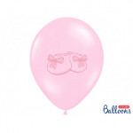 Balony 30cm, Bucik, Pastel Baby Pink (1 op. / 50 szt.)